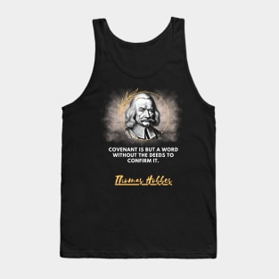 The need for action to fulfill the covenant according to Hobbes Tank Top